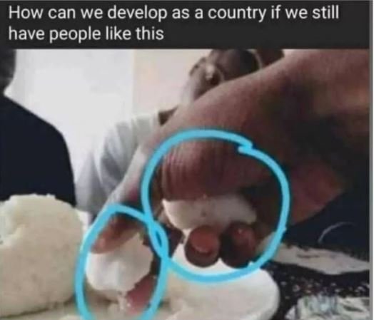 How can we develop as a country if we still have people like this