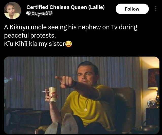 Certified chelsea queen lallie mmuyaas follow a kikuyu uncle seeing his nephew o