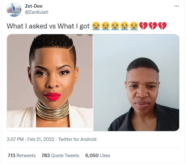 ZetDee ZanKulati What asked vs What got 5àfàèfà fà 5à 900 3.57 PM . Feb 21, Twit