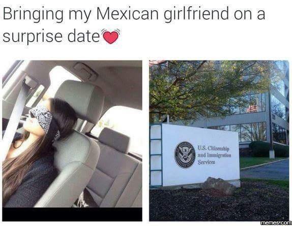 Bringing my mexican girlfriend on a surprise date uscivari 'rilioe seros