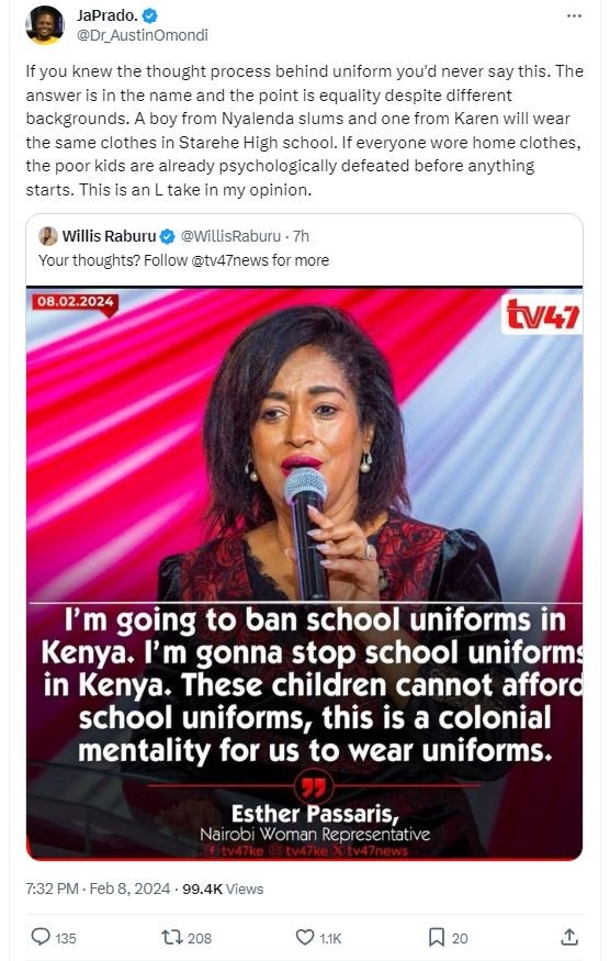 Japrado dr_austinomondi if you knew the thought process behind uniform you'd nev