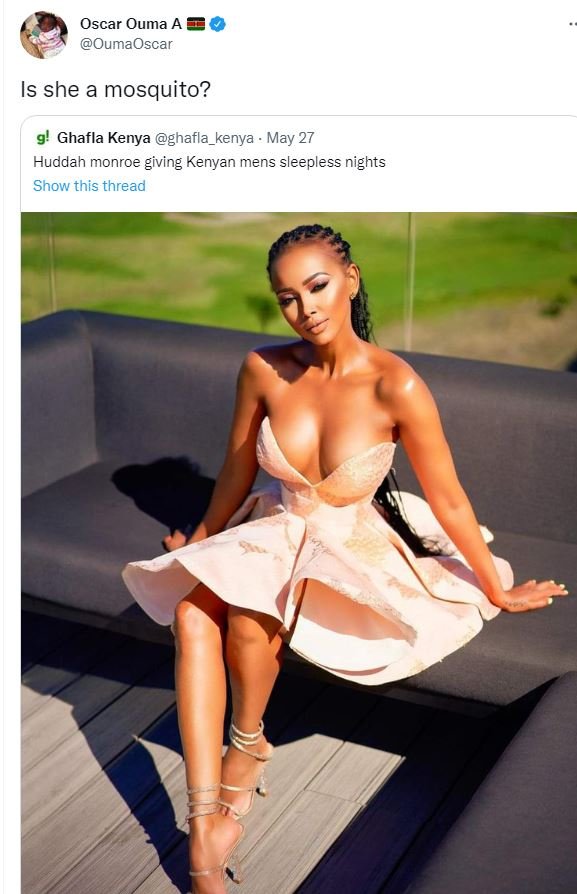 Oscar ouma a oumaoscar is she a mosquito? ghafla kenya ghafla_kenya may 27 hudda