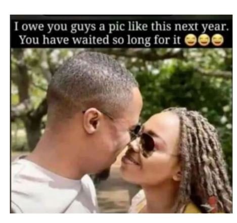 Towe you guys a pic like this next year you have waited so long for it