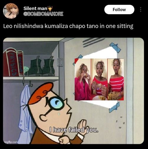 Silent man bombomakori follow leo nilishindwa kumaliza chapo tano in one sitting
