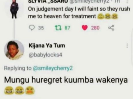 Olra jakuusieycheny on judgement day iwill faint so they rush me to heaven for t