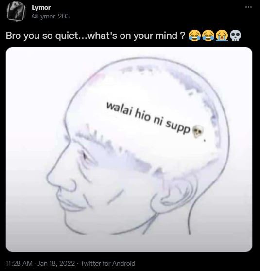 Lymor Lymor_203 Bro you so quiet._ what's on your mind ? walai hio ni suPP 11.28