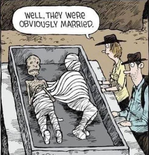 Well, thqy were obviously married.