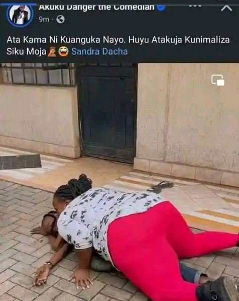 Akuku vanger e comeoian 9m ata kama ni kuanguka nayo. huyu atakuja kunimaliza si