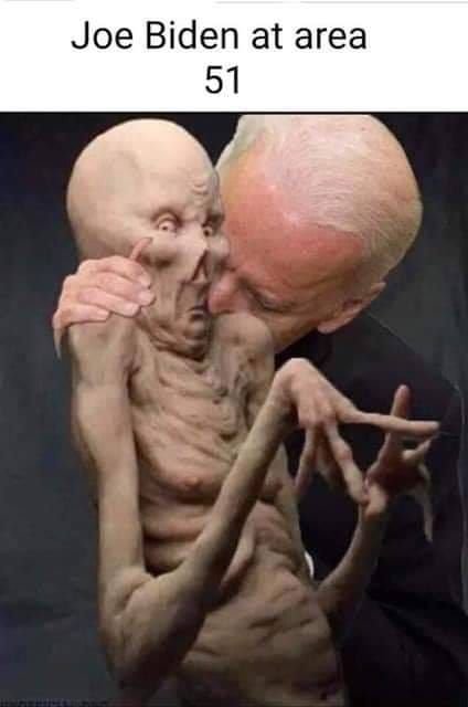 Joe biden at area 51