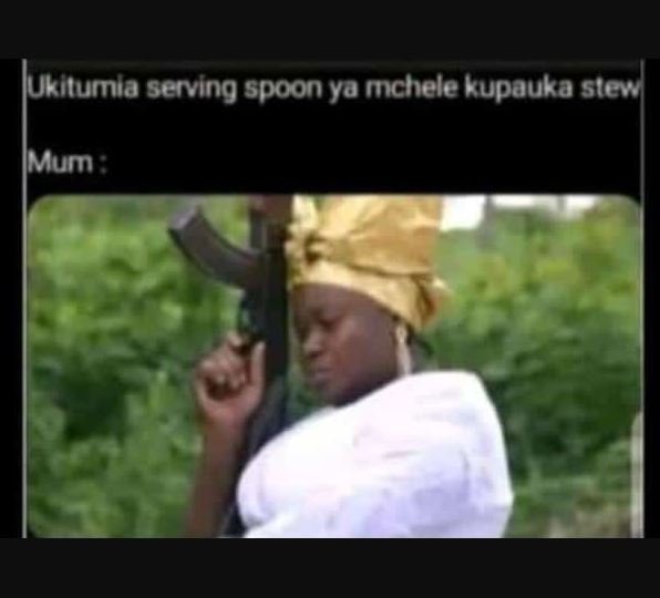 Ukitumia serving spoon ya mchele kupauka stev imum