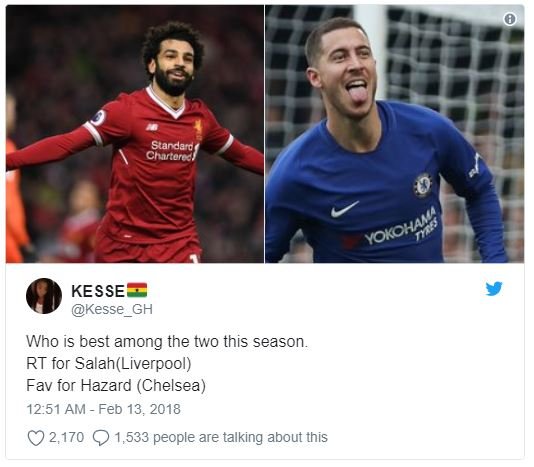 Stardar chirtoredl kesse kesse_gh who is best among the two this season rt for s