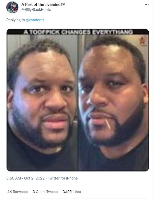 A part of the jivemindtm billyblackboots replying to evadentz tooicoozdemmo 5.55