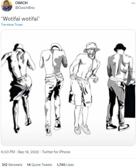 Owich owichbrio 'wotifai wotifai' traoalate 1vaet 6.03 pm sep 19. twitter for ip