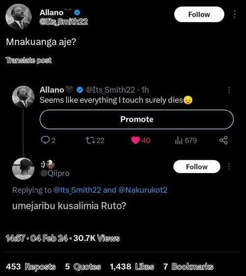 Allano ssmidh22 follow mnakuanga aje? ttianslat post allano its_smith22 ih seems