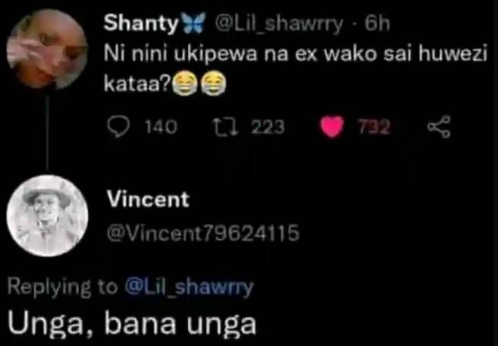 Shanty lil_shawrry 6h ni nini ukipewa na ex wako sai huwezi kataa? 9 140 l 223 9