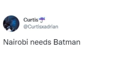 Curtis curtisxadrian nairobi needs batman