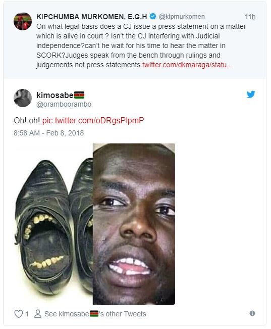 Kipchumba murkomen, e.g.h kipmurkomen 11b on what legal basis does ssue press st