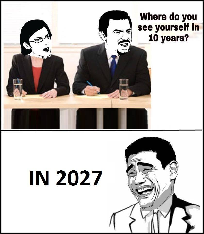 Where do you see yourself in 10 years? in