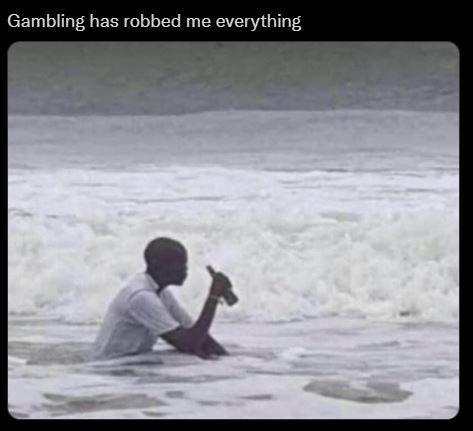 Gambling has robbed me everything