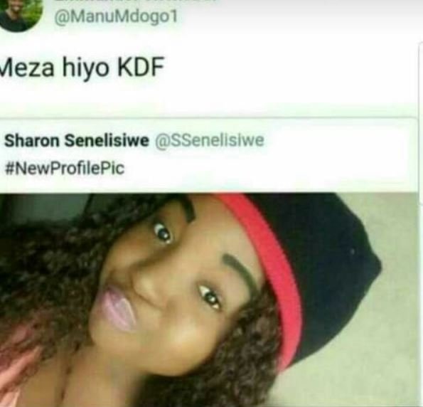 Manumdogo meza hiyo kdf sharon senelisiwe ssenellslwe newprofilepic