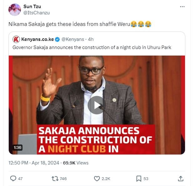 Sun tzu itschanzu nikama sakaja gets these ideas from shaffie weru kenyans.co.ke