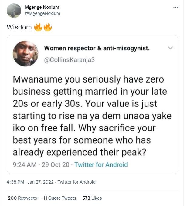Mgenge Noxium MgengeNoxium Wisdom Women respector antimisogynist CollinsKaranja3