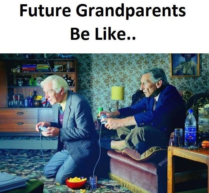 Future grandparents be like..