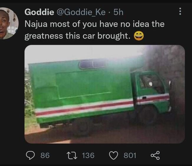 Goddie goddie_ke 5h najua most of you have no idea the greatness this car brough