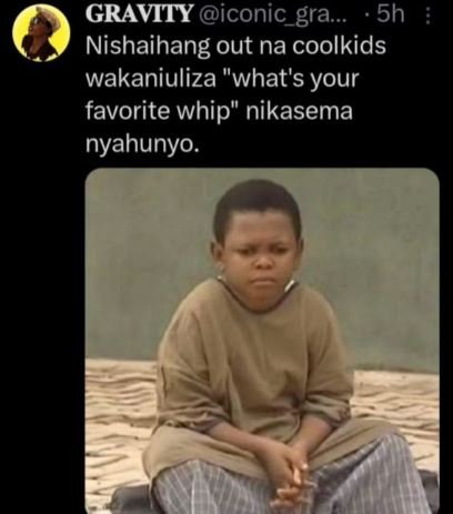 Gravity iconic_gra. 5h nishaihang out na coolkids wakaniuliza what's your favori