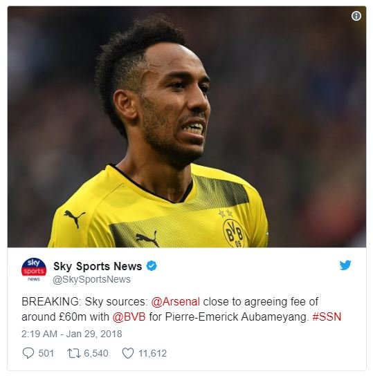 C sky sports news skysportsnews breaking sky sources arsenal close to agreeing f