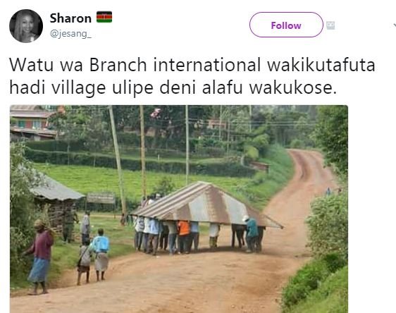 Sharon jesang _ follow watu wa branch international wakikutafuta hadi village ul