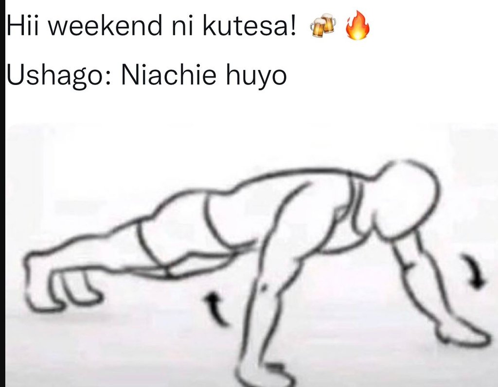 Hhii weekend ni kutesa! jushago niachie huyo