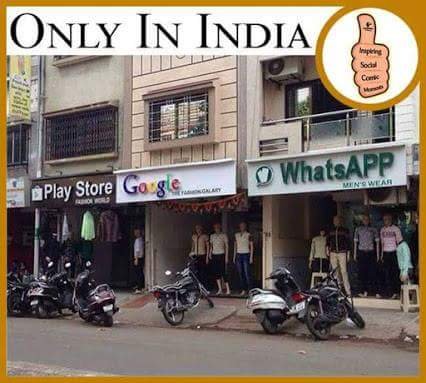 Only in india play store g0 , whatsapp