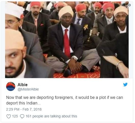 Albie misteralbie now that we are deporting foreigners , it would be a plot if w