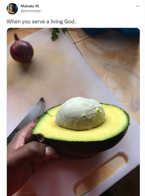 Mabuka jr. ismomanyi when you serve a living god.