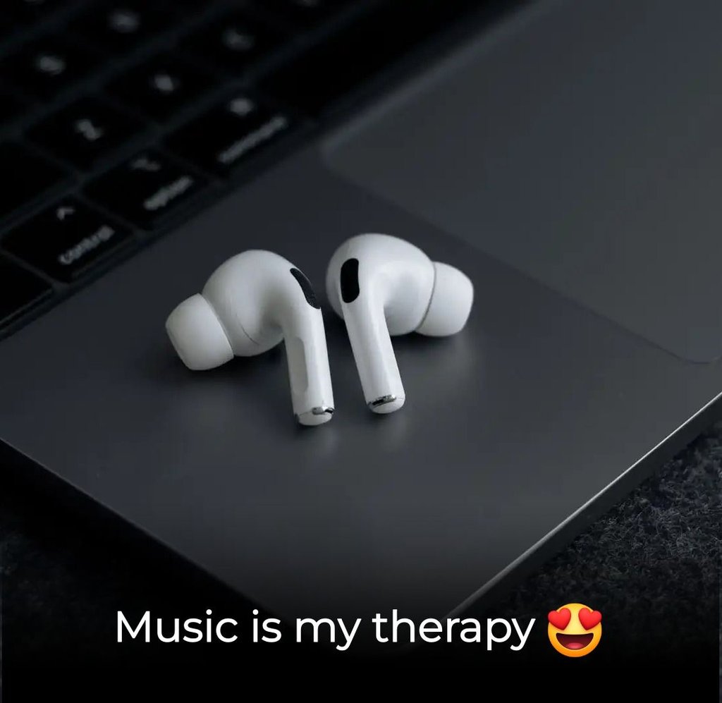 4 l music is my therapy
