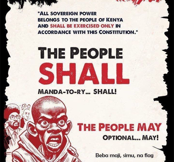 All sovereign power belongs to the people of kenya and shall be exercised only i