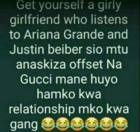 Get yourself a gırly girlfriend who listens to ariana grande and justin beiber s