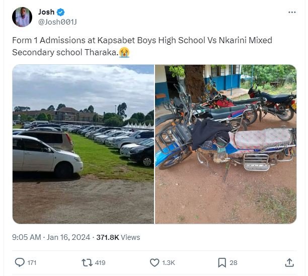 Josh joshootj form 1 admissions at kapsabet boys high school vs nkarini mixed se