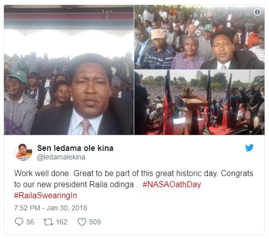 Sen ledama ole kina ledamalekina work well done . great to be part of this great