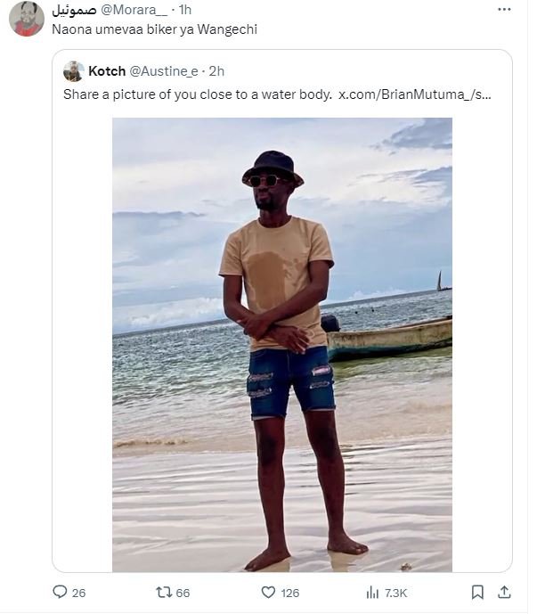 Jsac morara naona umevaa biker ya wangechi kotch austine_e 2h share picture of y