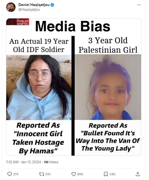Daniel haqiqatjou haqiqatjou sxsyà media bias an actual 19 year 3 year old old i
