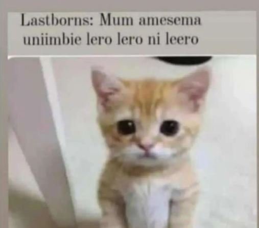 Lasthorns mumn amesema uniimhie lero lero ni leero