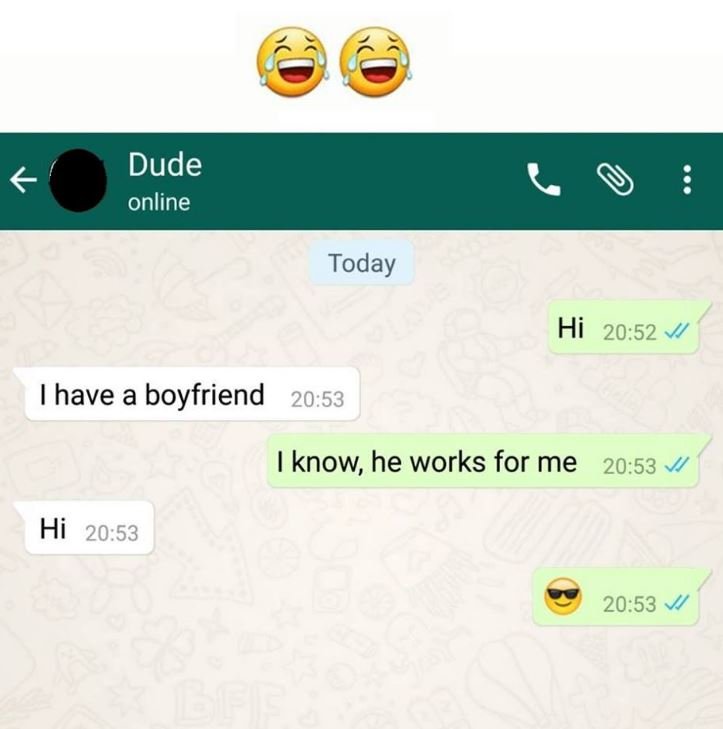 Dude online 0 today hi 20.52 have a boyfriend 20.53 know he works for me 20.53 h