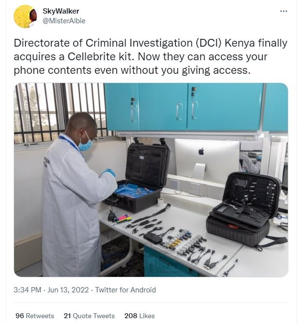 Skywalker misteralbie directorate of criminal investigation dci kenya finally ac