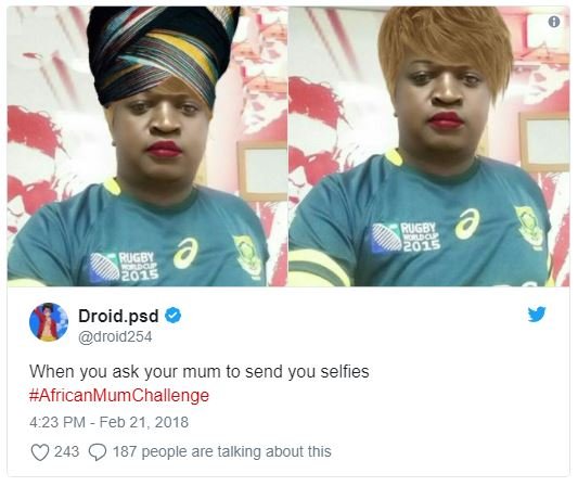 Agbx eois eugey 2ois droid psd droid254 when you ask your mum to send you selfie