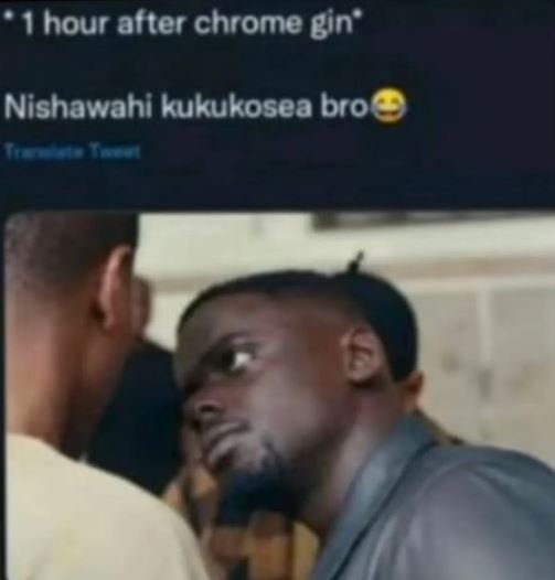 1 hour after chrome bin' nishawahi kukukosea bro