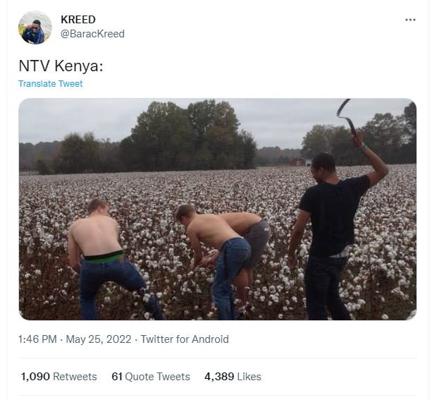 Kreed barackreed ntv kenya translate tweet 1.46 pm . may 25, twitter for android