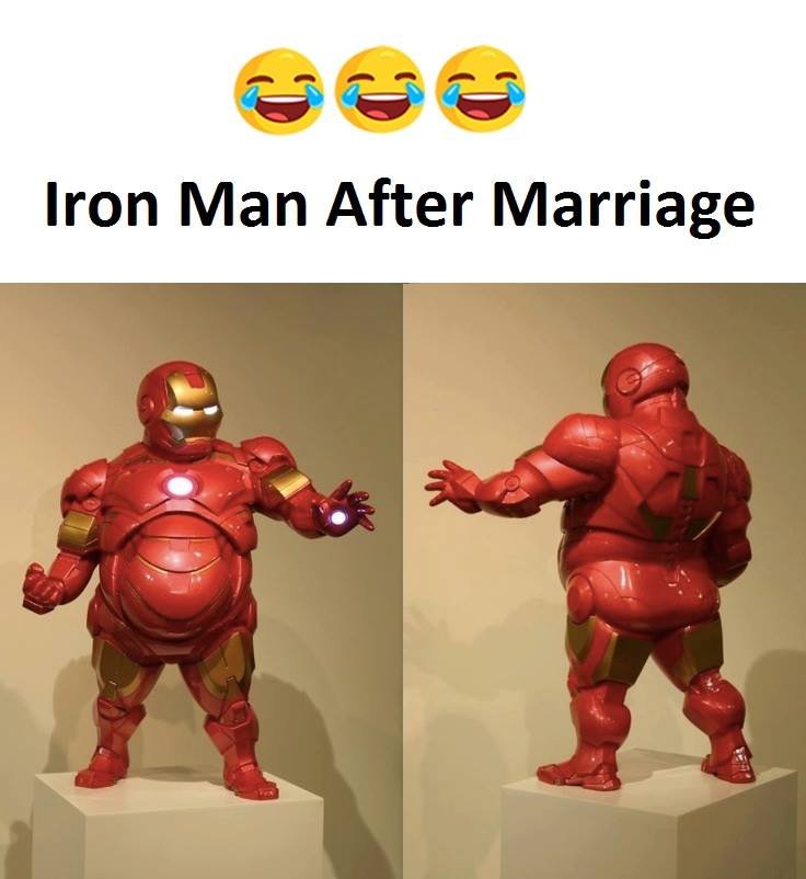 Iron man after marriage