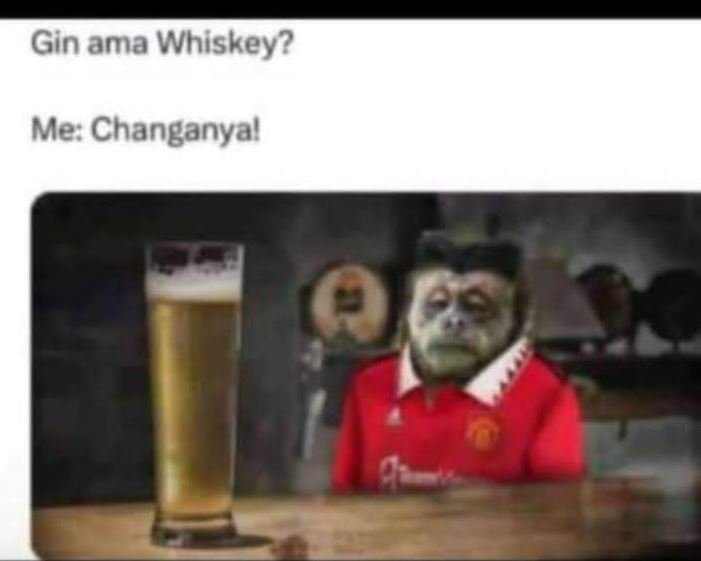 Gin ama whiskey? me changanyal